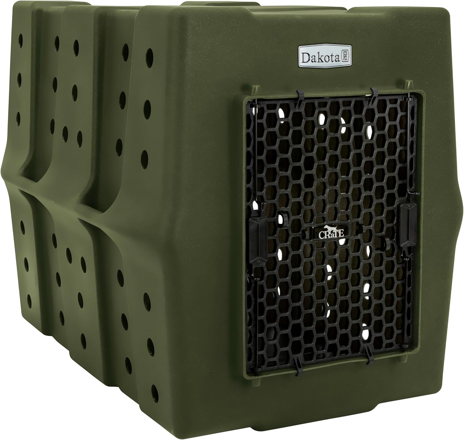 Dakota 283 CRaTE Dog Kennel – Canine Rough and Tough Economy Series – Intermediate, Large & X-Large – Dark Granite, Coyote Granite, Olive, Orange & Sandstone