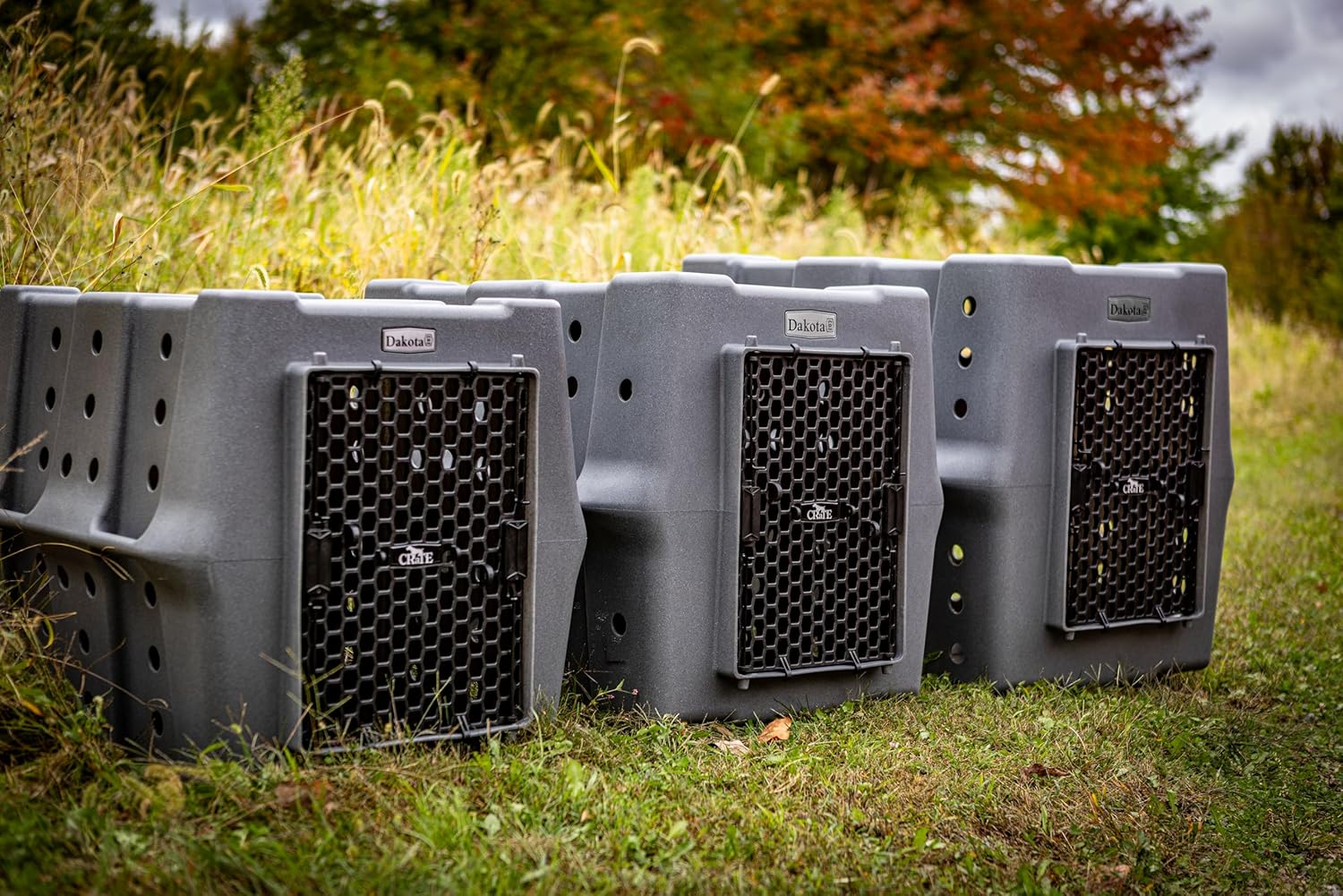 Dakota 283 CRaTE Dog Kennel – Canine Rough and Tough Economy Series – Intermediate, Large & X-Large – Dark Granite, Coyote Granite, Olive, Orange & Sandstone