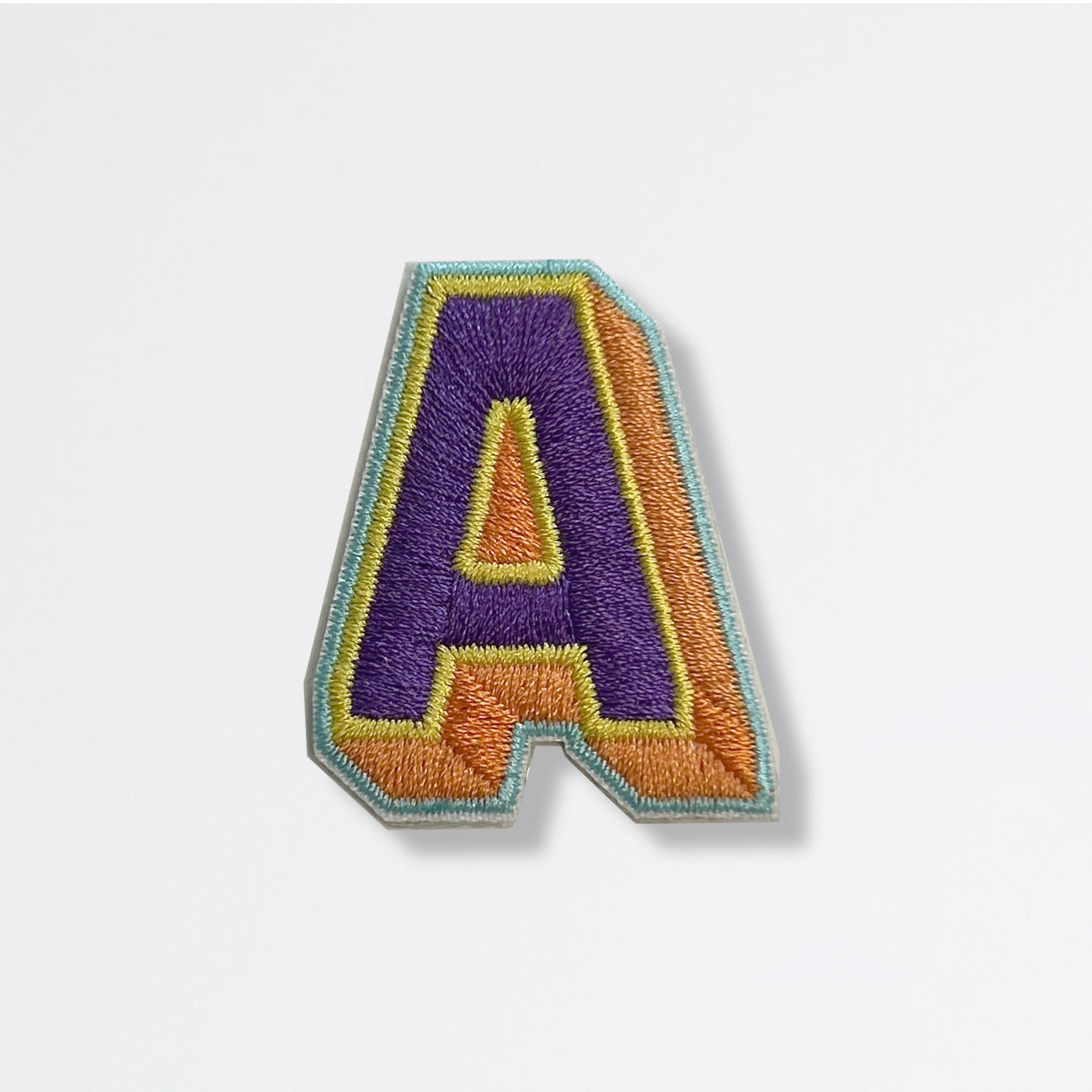 Nooee Pet Alphabet Patches – Colorful Embroidered Letters with Iron-On or Adhesive Backing, Personalize Pet Beds, Teepees & Accessories, Easy to Apply & Remove