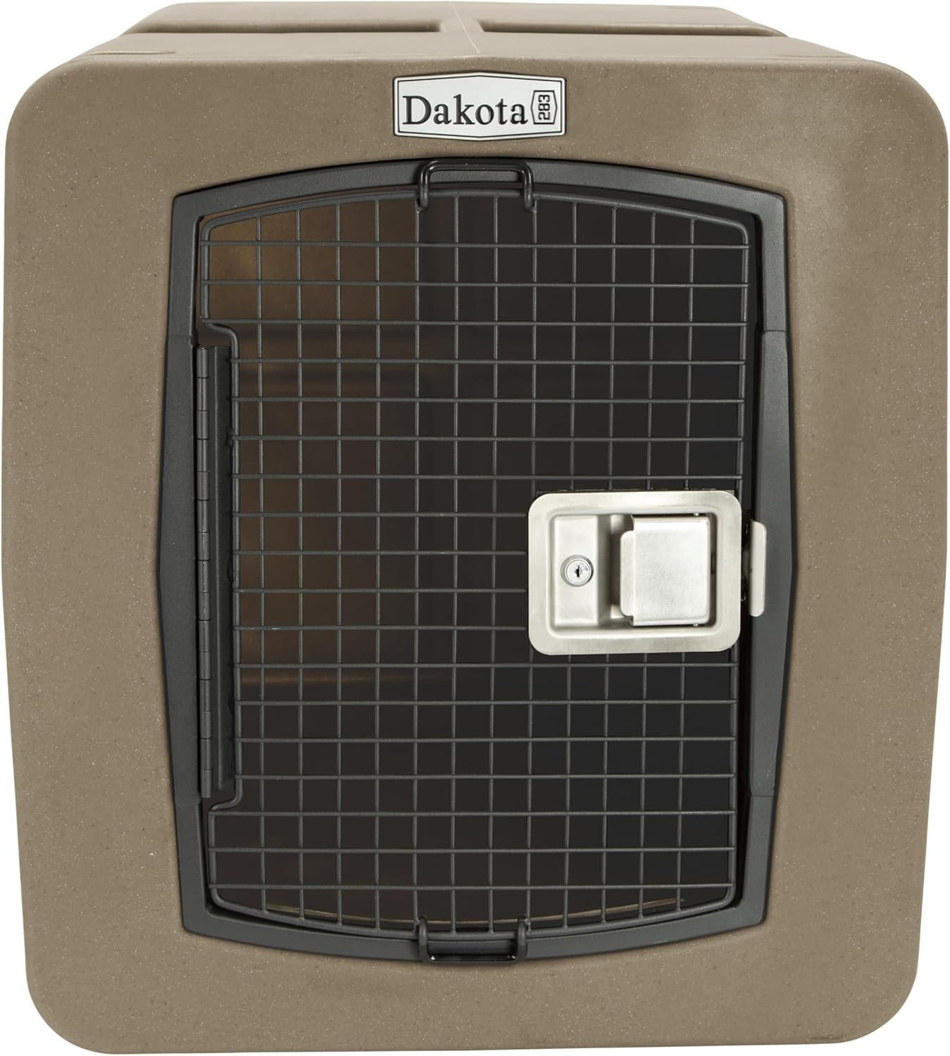Dakota 283 G3 Large Framed Door Dog Kennel with Dakota Guard Antimicrobial – Coyote Granite & Dark Granite