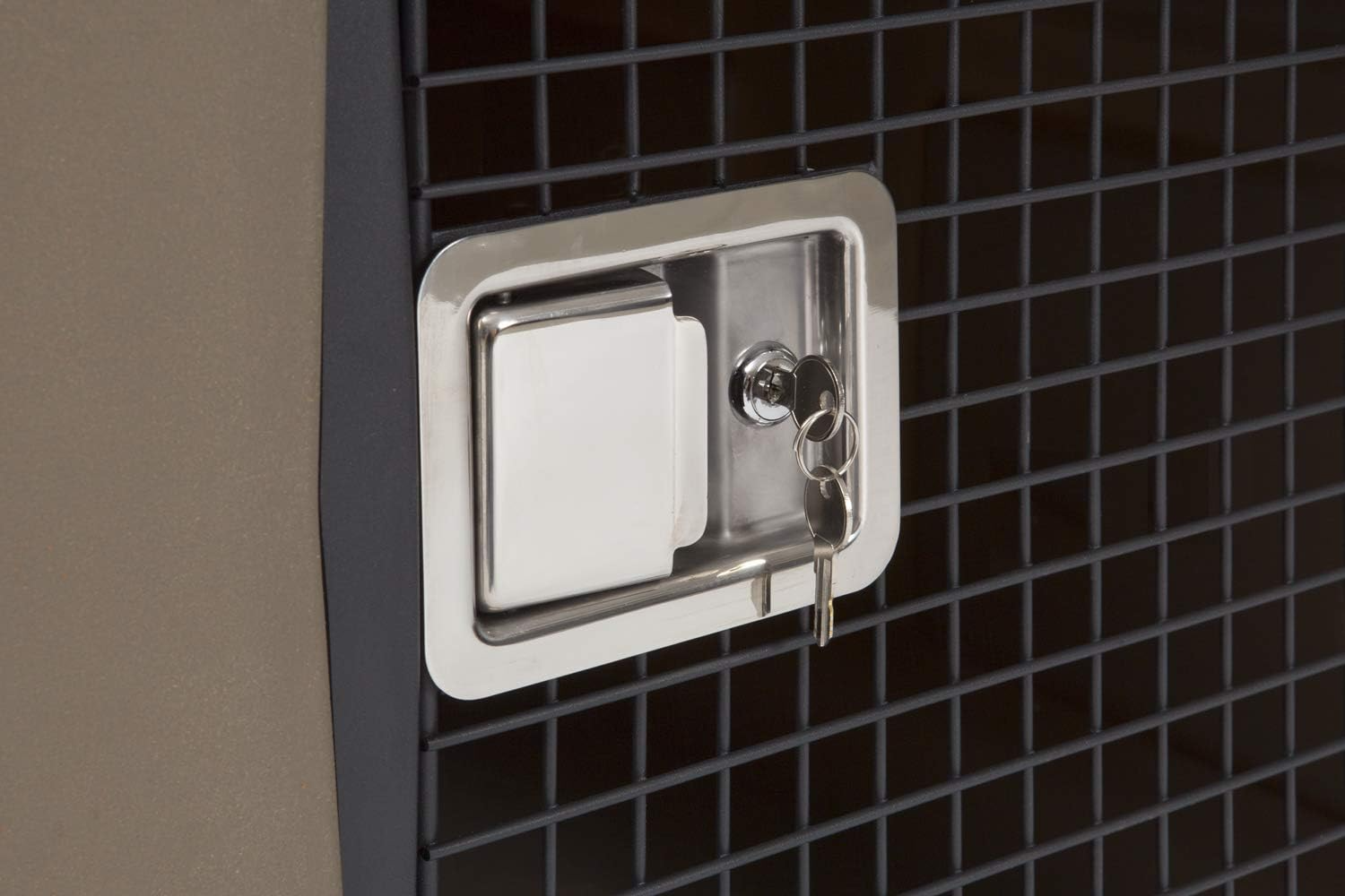 Dakota 283 G3 Large Framed Door Dog Kennel with Dakota Guard Antimicrobial – Coyote Granite & Dark Granite