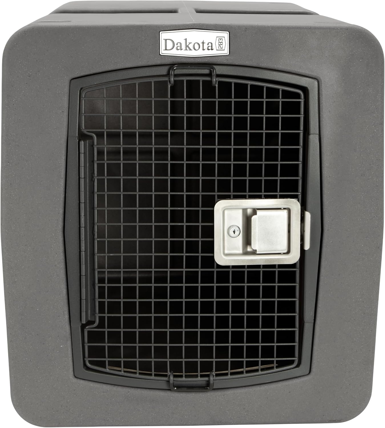Dakota 283 G3 Large Framed Door Dog Kennel with Dakota Guard Antimicrobial – Coyote Granite & Dark Granite