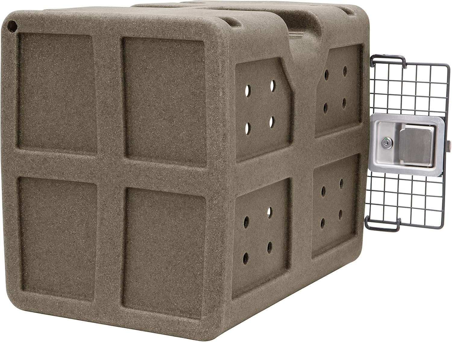 Dakota 283 G3 Small Framed Door Dog Kennel with Dakota Guard Antimicrobial – Coyote Granite & Dark Granite