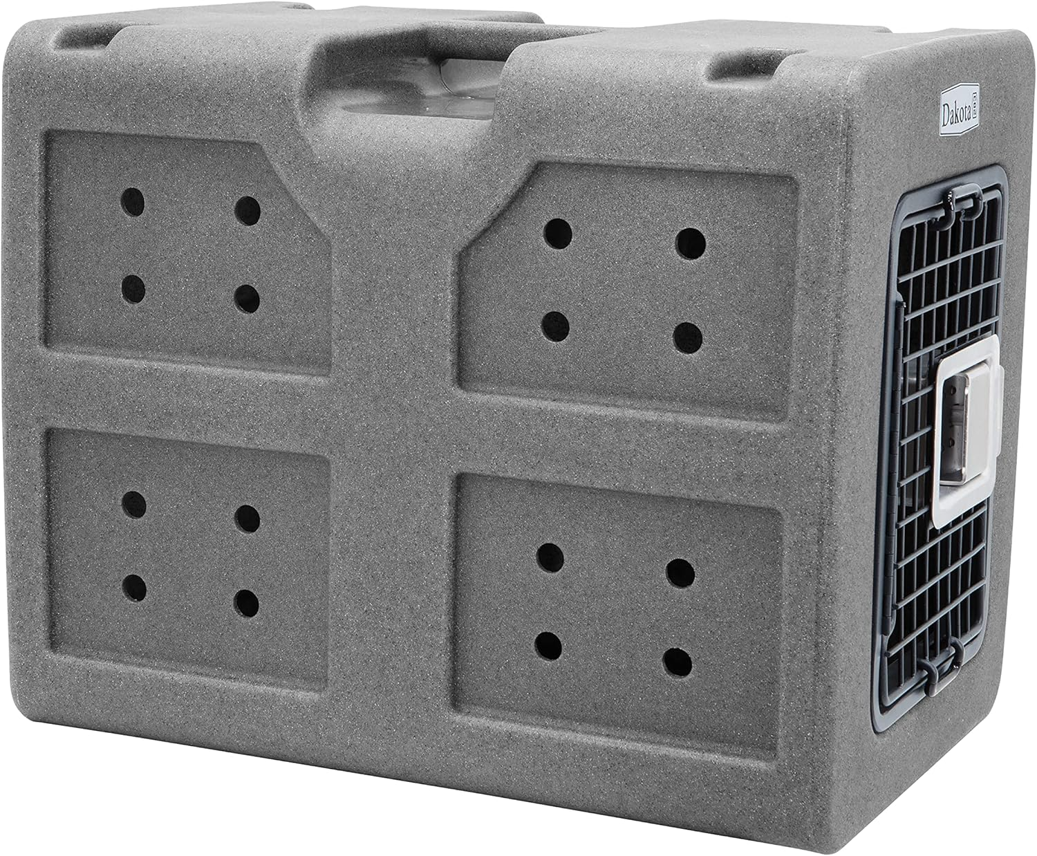 Dakota 283 G3 Small Framed Door Dog Kennel with Dakota Guard Antimicrobial – Coyote Granite & Dark Granite