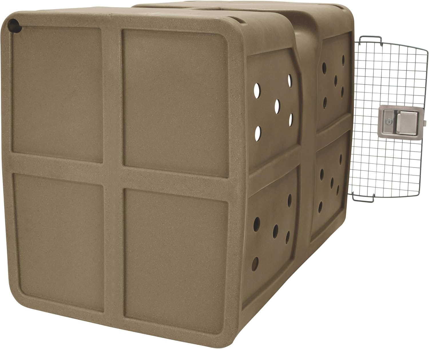 Dakota 283 G3 X-Large Framed Door Dog Kennel with Dakota Guard Antimicrobial – Coyote Granite & Dark Granite