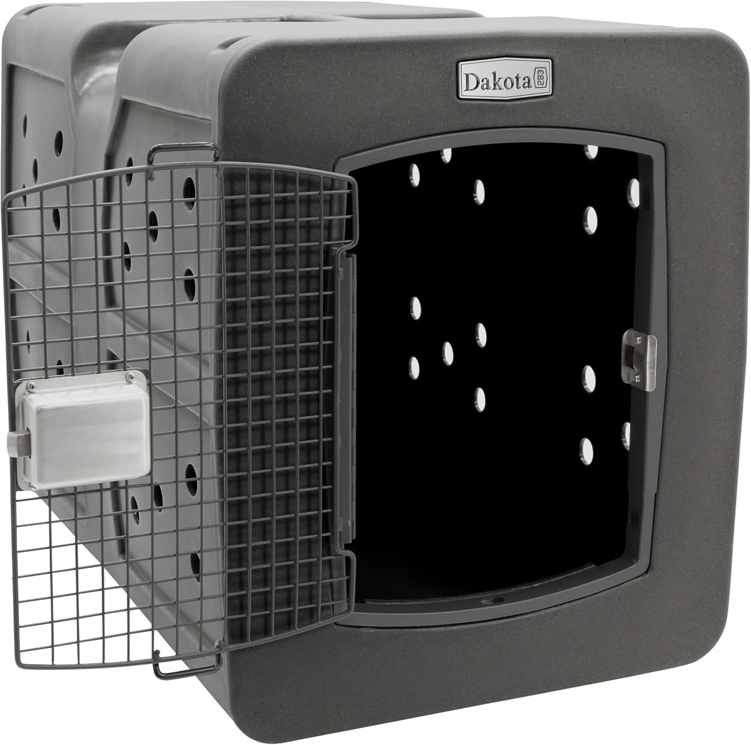 Dakota 283 G3 X-Large Framed Door Dog Kennel with Dakota Guard Antimicrobial – Coyote Granite & Dark Granite