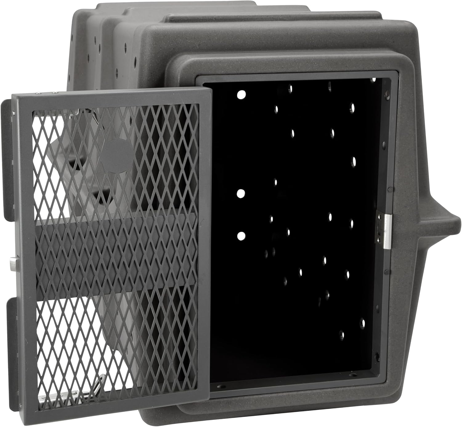 Dakota 283 Hero Dog Kennel with Dakota Guard Antimicrobial – Coyote Granite & Dark Granite