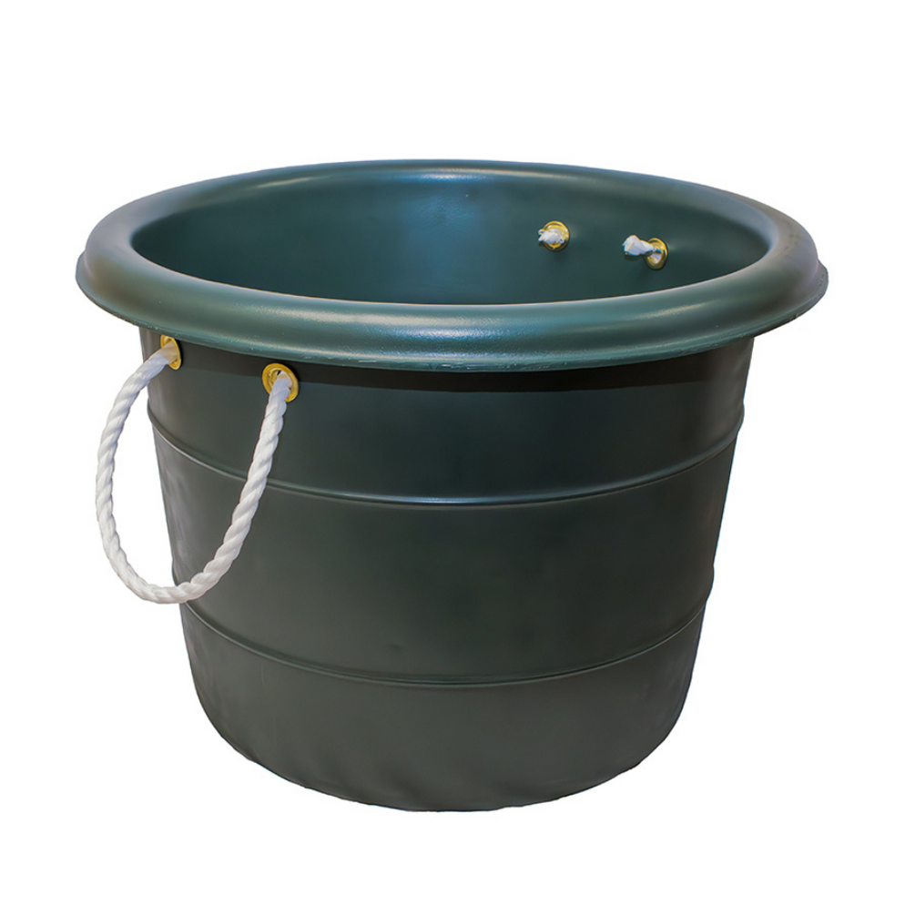 Dakota 283 Heavy Duty 60 QT Muck Bucket – Green & Marsala