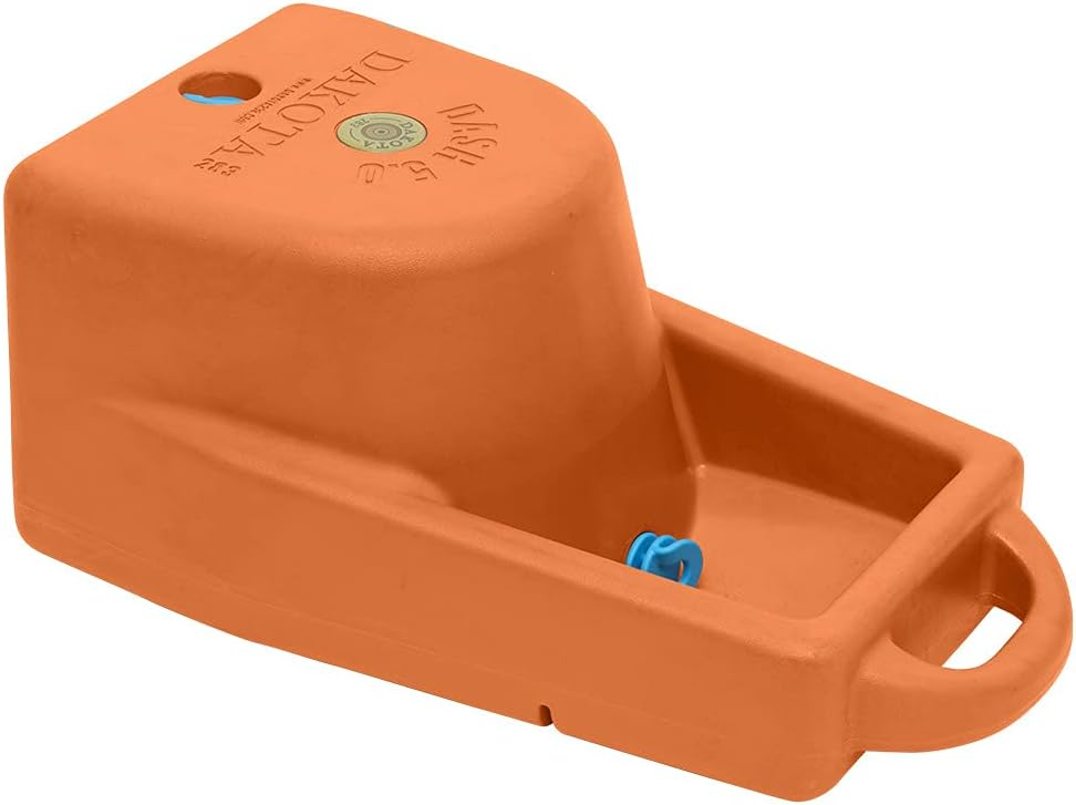 Dakota 283 Dash 5.0 Dog Watering System – Coyote Granite, Dark Granite, Olive & Orange