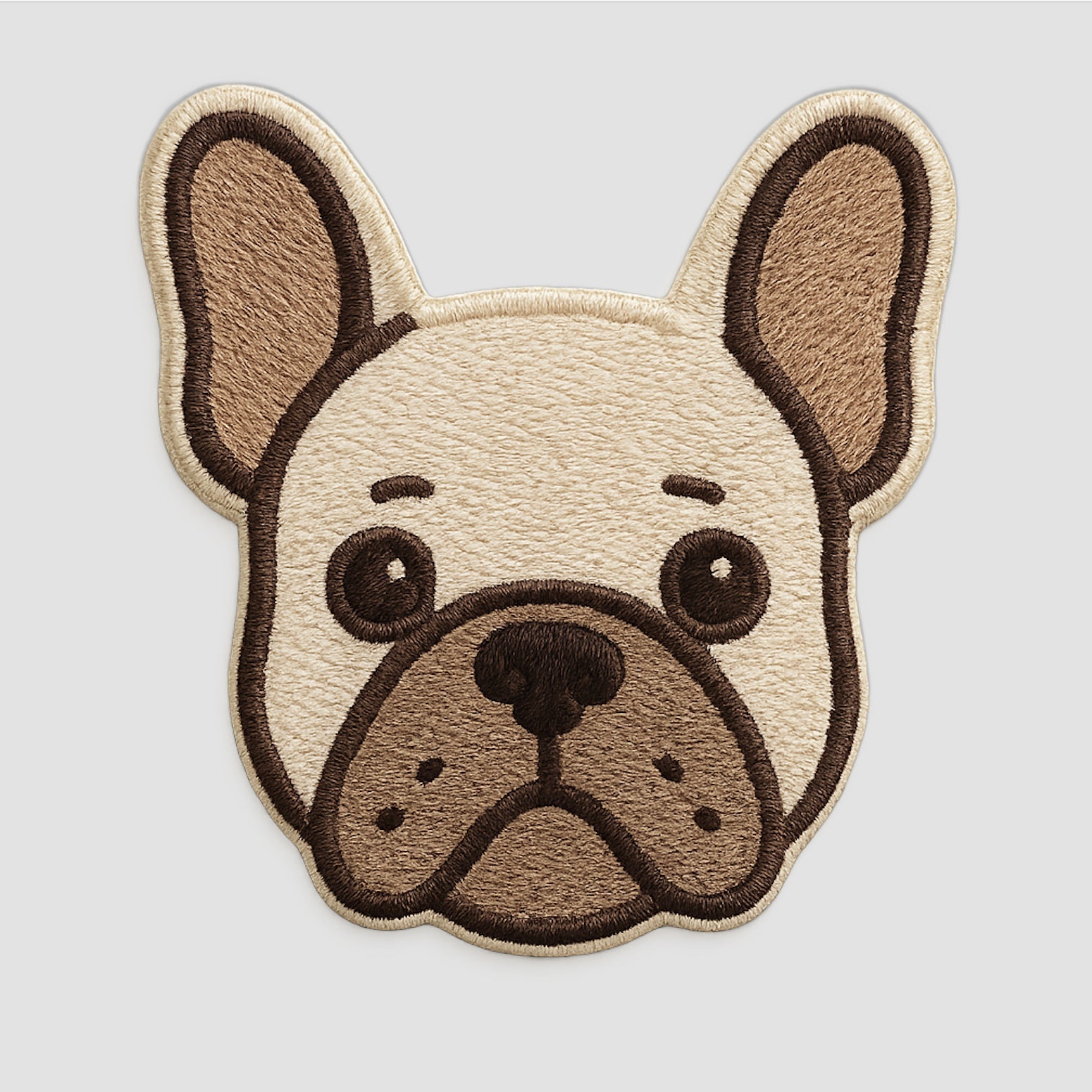 Nooee Pet Dog Breed Face Patch – Set of 9 Embroidered Self-Adhesive Dog Face Designs, Peel-and-Stick, Reusable on Felt or Fabric, Fits Nooee Pet Teepees & Mats, 2–2.5” Wide