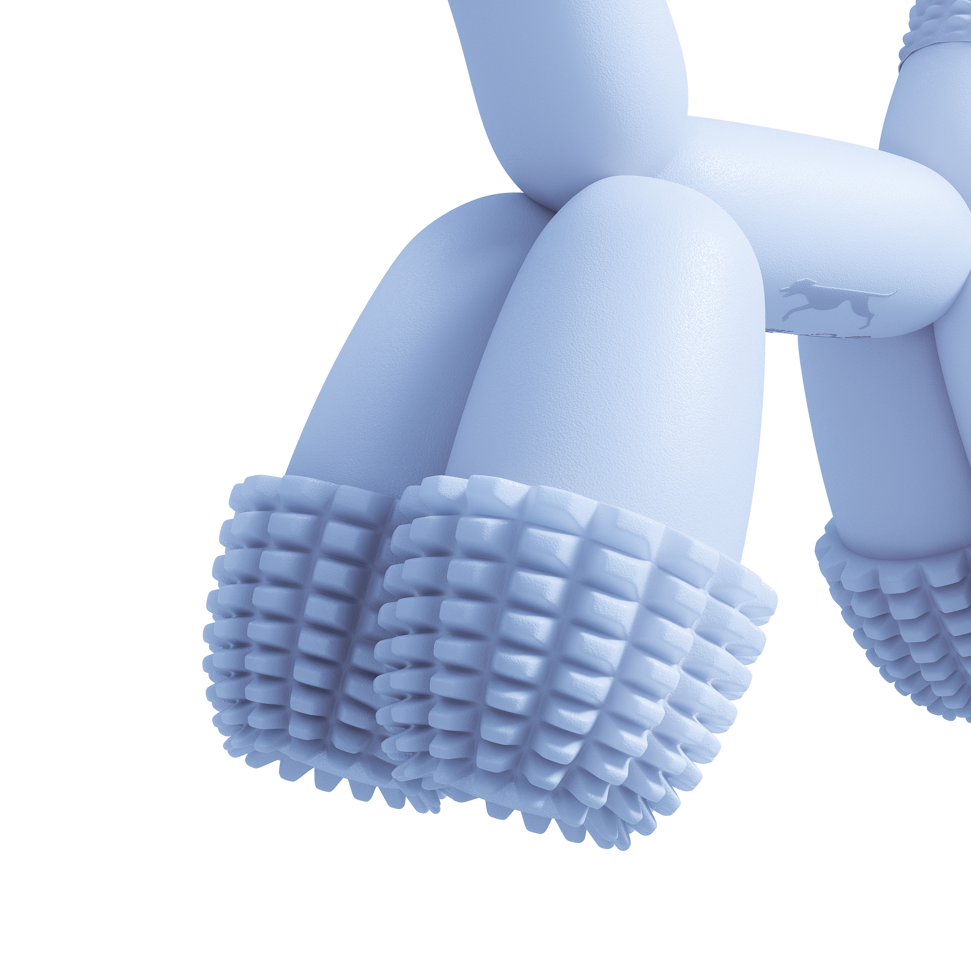 Balloon Dog Toy Blue