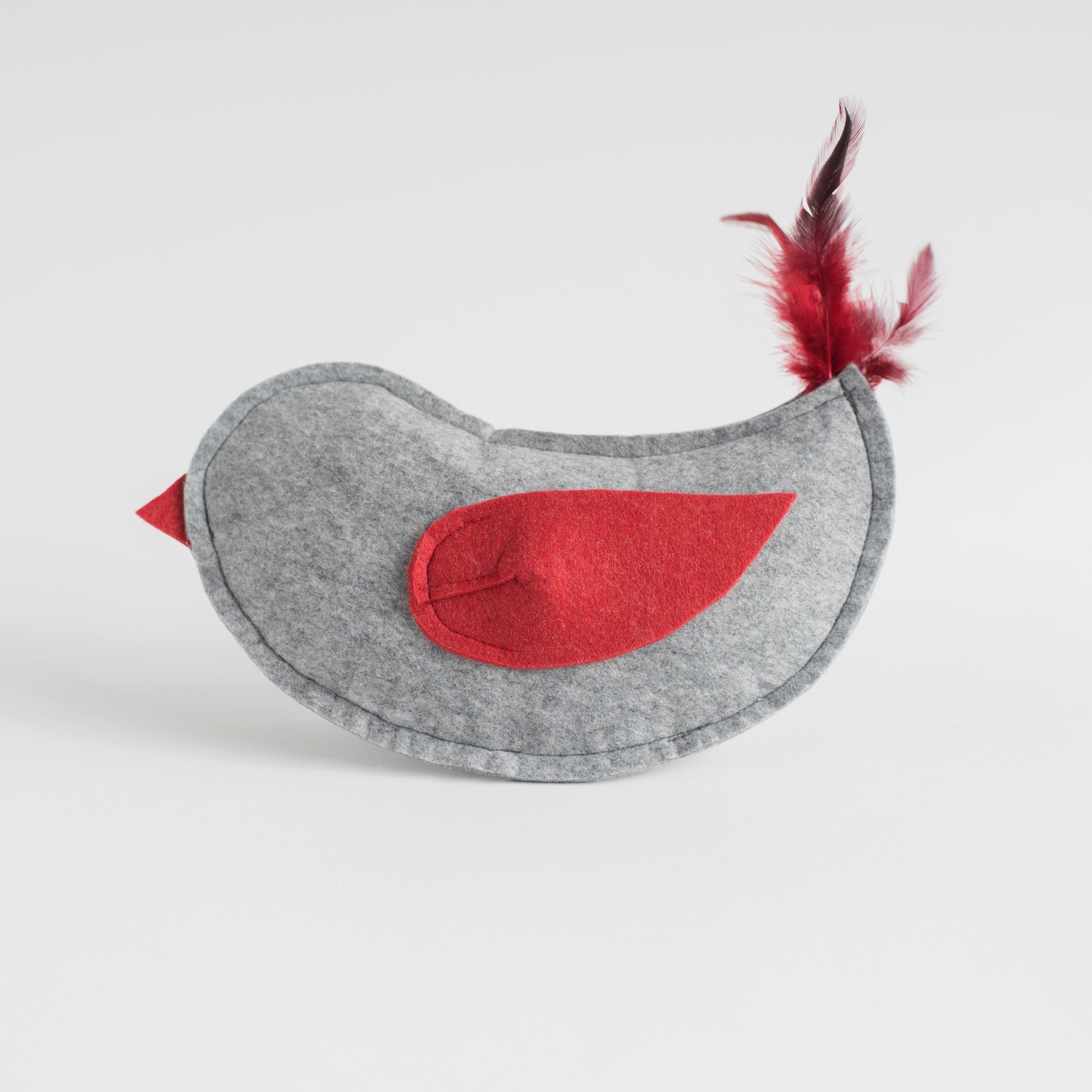 Nooee Pet Felt Animal Toy – Soft & Durable Indoor Play Toy for Dogs & Cats, Lightweight Polyester Felt, Multiple Shapes (Dog, Elephant, Fish, Bird), Sizes 7.5”–10”