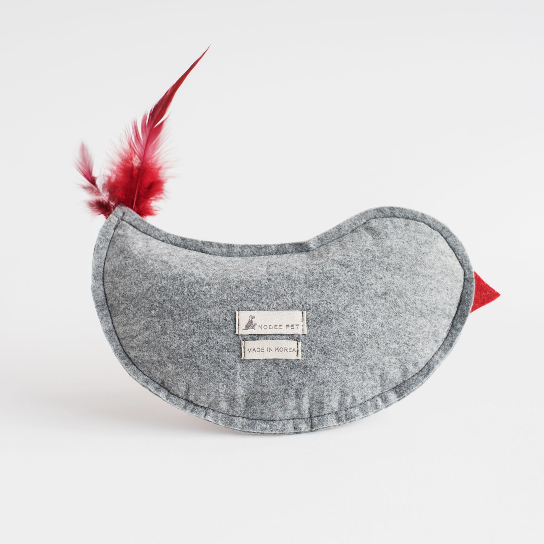 Nooee Pet Felt Animal Toy – Soft & Durable Indoor Play Toy for Dogs & Cats, Lightweight Polyester Felt, Multiple Shapes (Dog, Elephant, Fish, Bird), Sizes 7.5”–10”