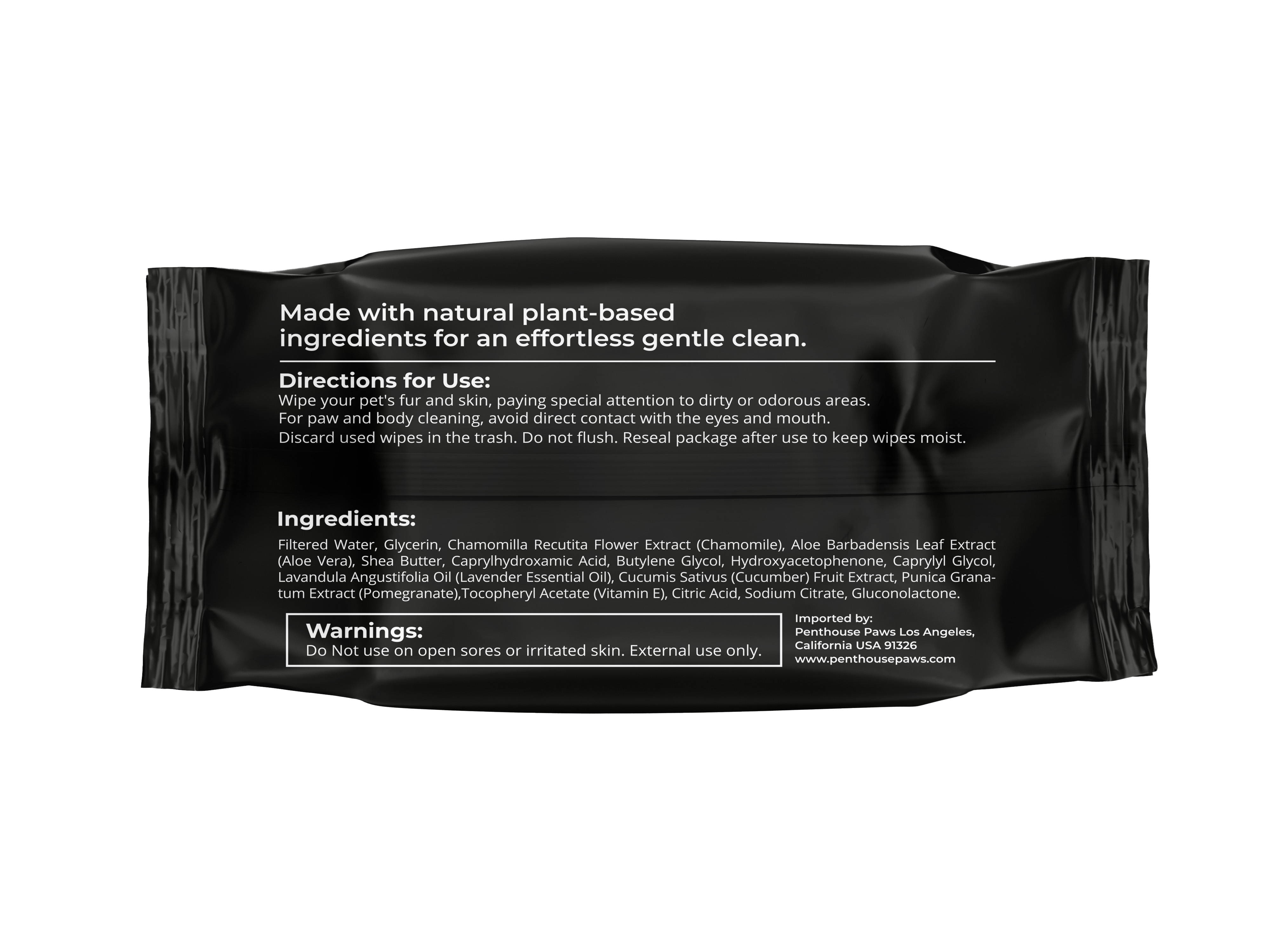 Paws & Body Pet Wipes